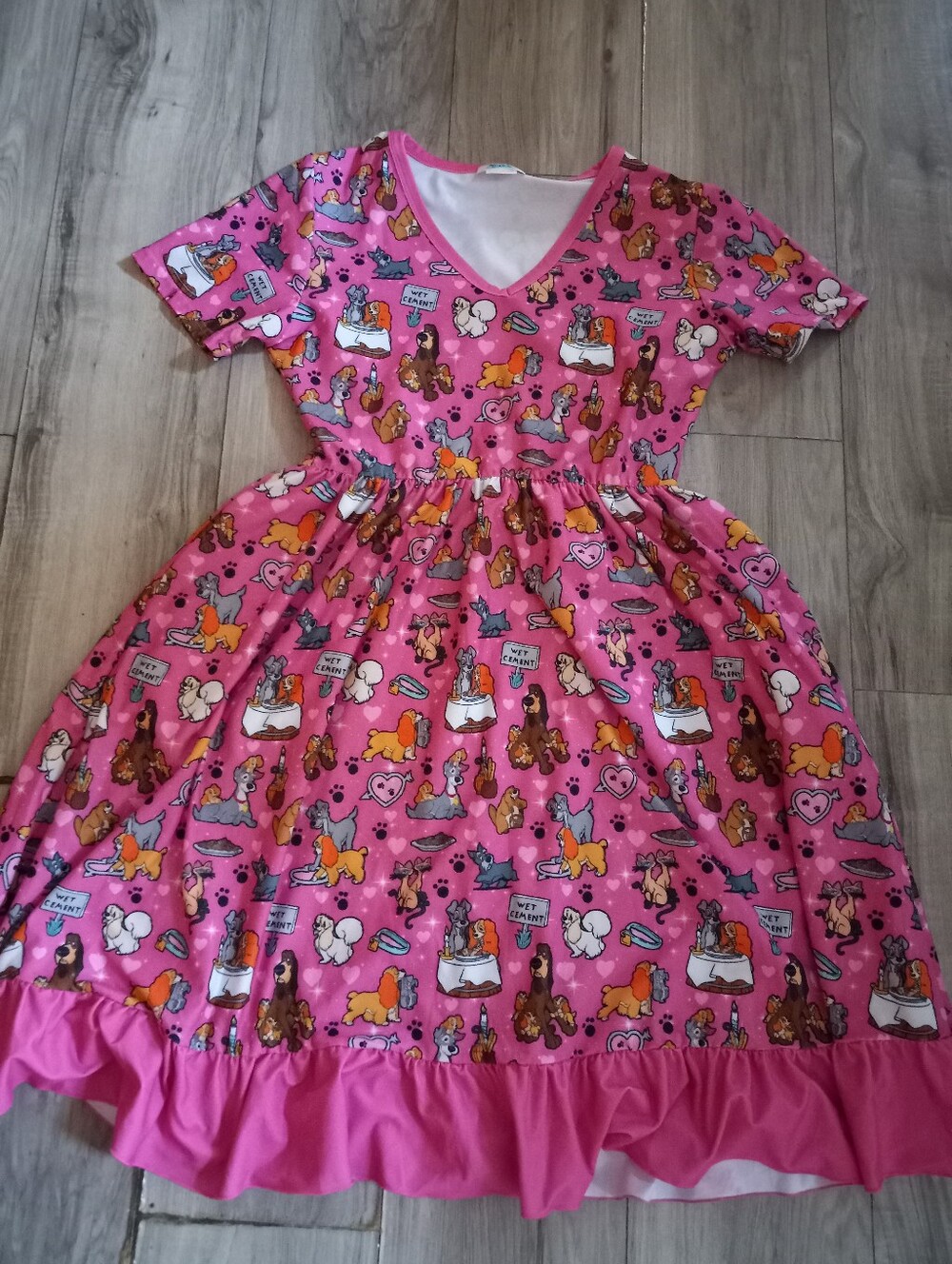 Lady and The Tramp Ladies Dress M